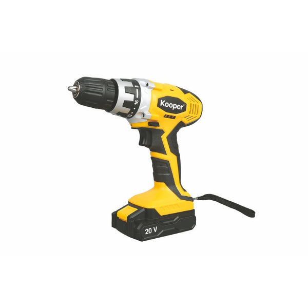 Trapano Avvitatore a Batteria 20V Kooper Faidatè Giallo online