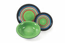 Servizio Piatti 18 Pezzi in Stoneware Villa d'Este Home Tivoli Cancun Multicolor