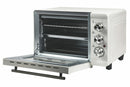 Forno Elettrico Ventilato 32 Litri 1380W con Vetro Kooper Great Stone