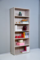 Libreria 6 Ripiani 72,3x34,1x177,1 cm in Truciolare Nobilitato Olmo