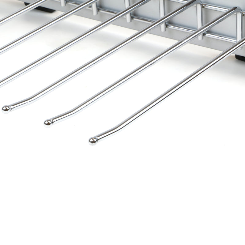 Porta Pantaloni Self Montaggio Laterale per Armadio Acciaio e Tecnoplastica Emuca