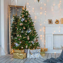 Albero di Natale Artificiale con Luci LED Verde Varie Misure