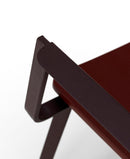 Set 4 Sedie 61x51,5xH82 cm in Legno Laccato Woody Capotavola Prugna