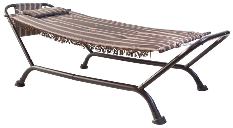 Amaca da Giardino 231x97,5x81,5 cm in Acciaio e Poliestere