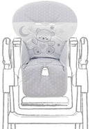 Fodera Copriseggiolone per Bambini 70x50x20 cm in PVC con Elastico Grigio