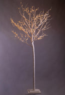 Faggio H210 cm con 192 Led e Movimento per interno 