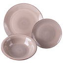 Servizio Piatti 12 Pezzi in Gres VdE Tivoli 1996 Baita Stone