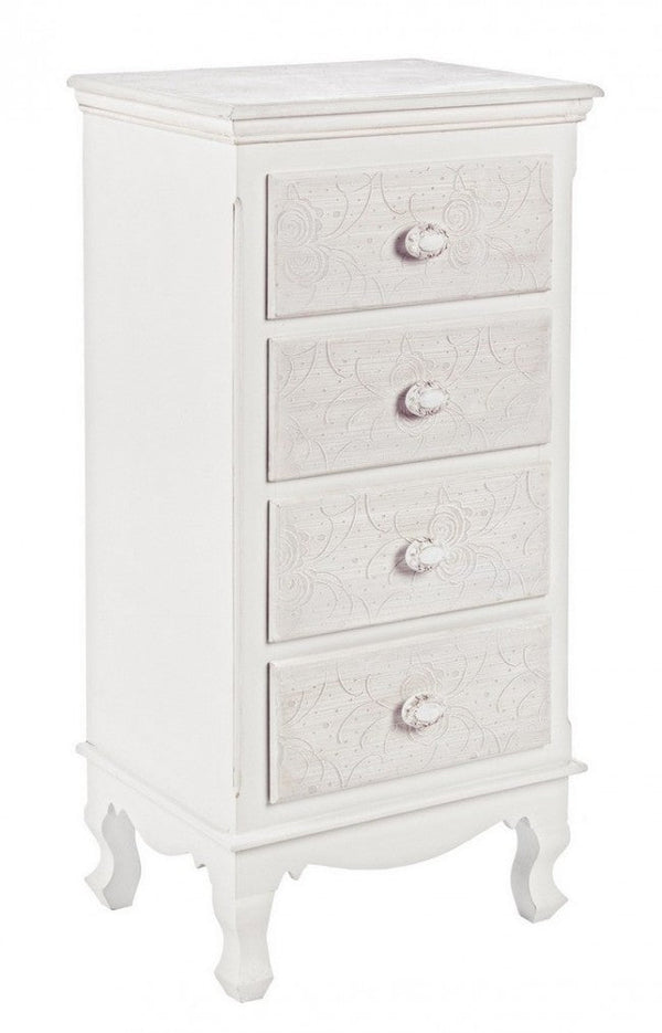 sconto Cassettiera 4 Cassetti Clorine in Legno