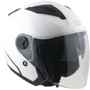 Casco Jet per Scooter Visiera Lunga CGM Daytona 130A Bianco XS - (53-54 cm)