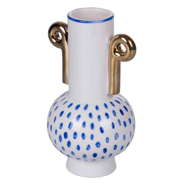 sconto Vaso con Manici 11x13x20 cm in Porcellana VdE Tivoli 1996 Egeo