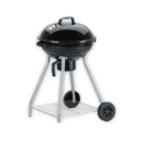 Barbecue Griglia Bbq Carbone Coperchio 2 Ruote Carbonella Giardino Acciaio Inox