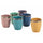 Set 6 Bicchieri Acqua Naima Glam in Gres VdE Tivoli 1996 6 Colori Differenti