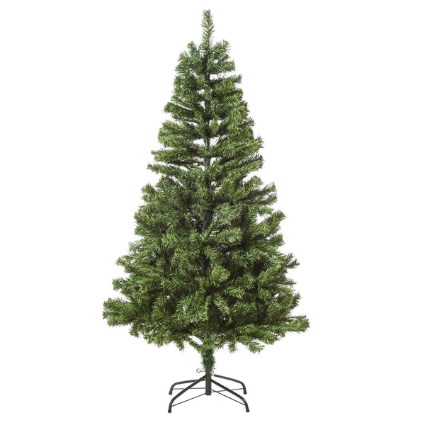 Albero di Natale Artificiale 180 cm 634 Rami 217 LED  Pino Verde sconto