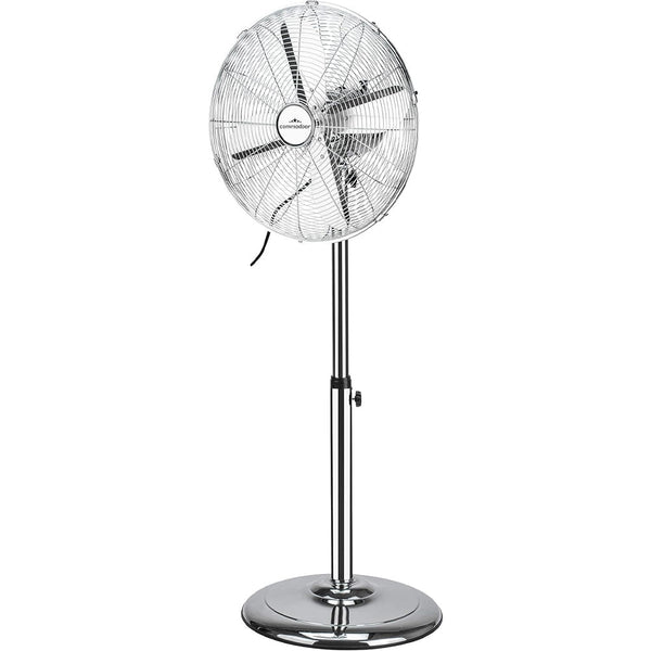 sconto Ventilatore a Piantana Silenzioso in Acciaio 50 W 3 Velocità e Funzione Girevole