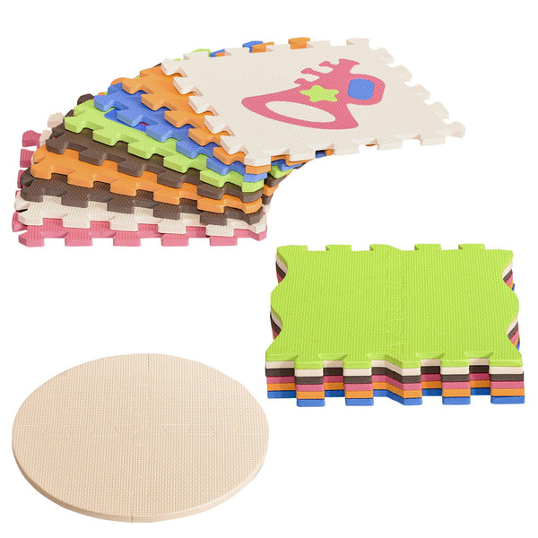 sconto Tappeto Puzzle 25 Pezzi 120x90,5x1 cm in EVA Multicolore