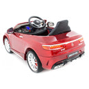 Macchina Elettrica per Bambini 12V con Licenza Mercedes S63 AMG Rossa