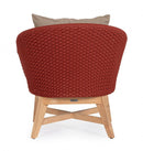 Poltrona 76x78x77h cm con Cuscini Coachella Scarlet 