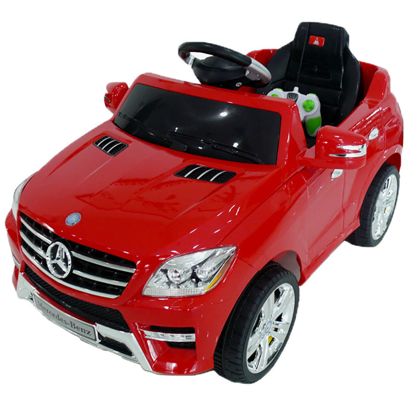 Macchina Elettrica per Bambini 6V con Licenza Mercedes Benz ML350 Rossa