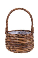 Set 4 Cesti Rotondo con Manico Larghezza 17 cm