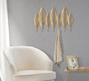 Appendiabiti Long Leaf 65x42,5x6 cm in Ferro 