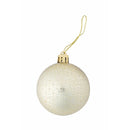 Set 6 Palle di Natale Ø6 cm in Plastica Oro