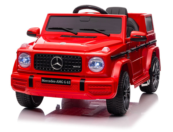 Macchina Elettrica per Bambini 12V con Licenza Mercedes AMG G63 Small Rossa sconto