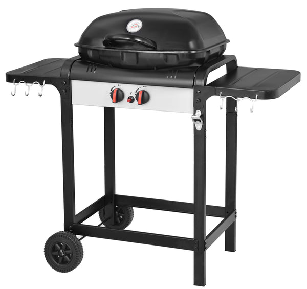 Barbecue a Gas GPL 2 Fuochi Taddei Elite Nero sconto