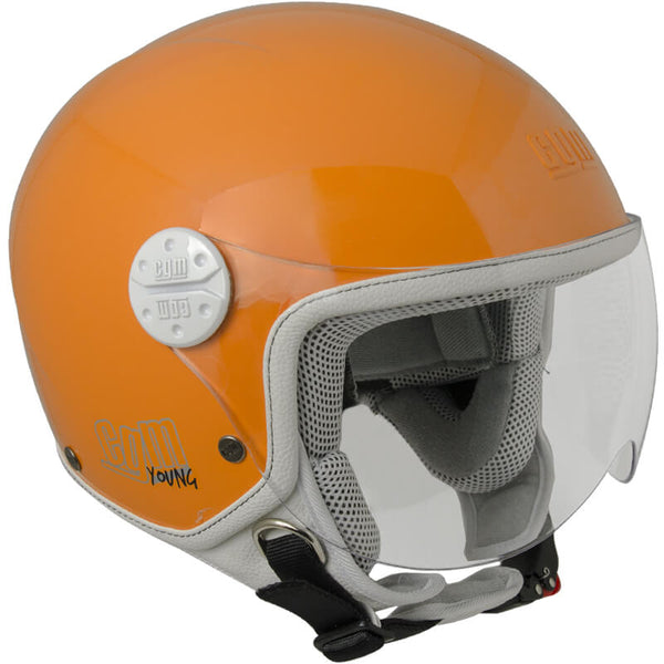 sconto Casco Demi-Jet per Bambini Visiera Sagomata CGM Havana 205A Arancione
