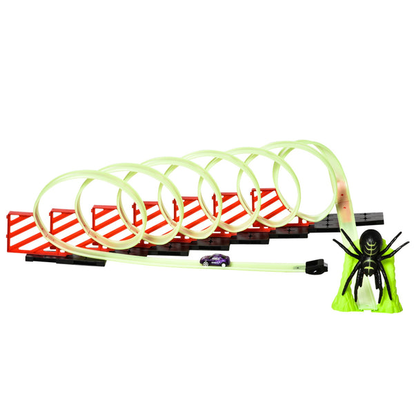 acquista Pista per Macchinine per Bambini 86x67x21 cm con Effetti Luminosi e Automobilina Multicolore