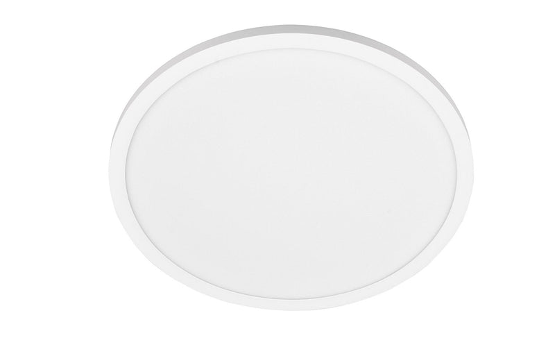 Plafoniera da Interno a LED in Metallo Bianco Opaco