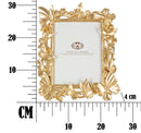 Cornice Oro Butterflies 24,5x4x30,5 cm in Poliresina e Vetro Oro