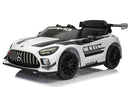Macchina Elettrica per Bambini Licenza Ufficiale Mercedes Benz GT3 Telecomandata 12V 4,5Ah Bianco       