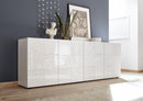 Mobile Buffet in Melaminico 241x42x84cm TFT Blossom Bianco