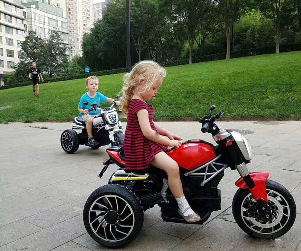 Moto Elettrica per Bambini 6V 3 Ruote Kidfun Bianca acquista