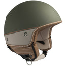 Casco Demi-Jet per Scooter CGM Nairobi 104G Verde Opaco