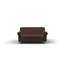 Copridivano Elasticizzato in Poliestere e Cotone Fashionable Marrone