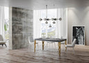 Tavolo Allungabile 130-234x90x77 cm Karamay Cemento