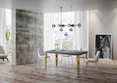 Tavolo Allungabile 130-234x90x77 cm Karamay Cemento