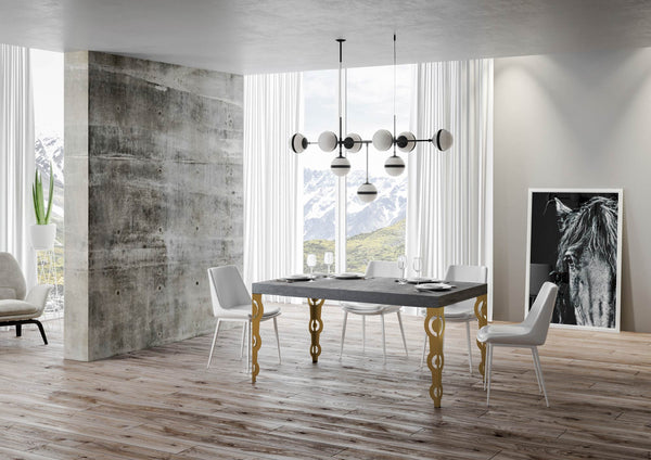 Tavolo 160x90x77 cm Tavolo Karamay Fix Cemento acquista