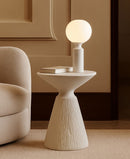 Tavolinetto Cone Ø40x53 cm in Mgo Crema      