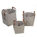 Set 3 Ceste in tessuto 