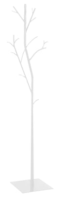 Appendiabiti da Terra 33x33x178 cm in Ferro Battuto Vasconi Platano Bianco