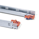 Guide a Scomparsa Slippe per Cassetti ad Estrazione Totale P440 Zincato B Emuca