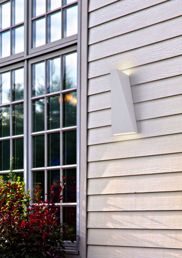 acquista Lampada da parete Outdoor in Metallo Times Square Bianco