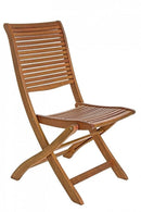 Set 2 Sedie da Giardino 50,5x64x93h cm Noemi Pieghevole 