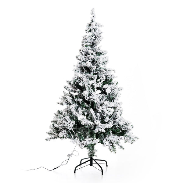 Albero di Natale Artificiale 150 cm con LED Verde acquista