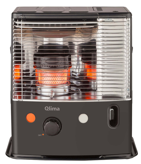 sconto Stufa a Combustibile Liquido Portatile Qlima R4224STC Nera