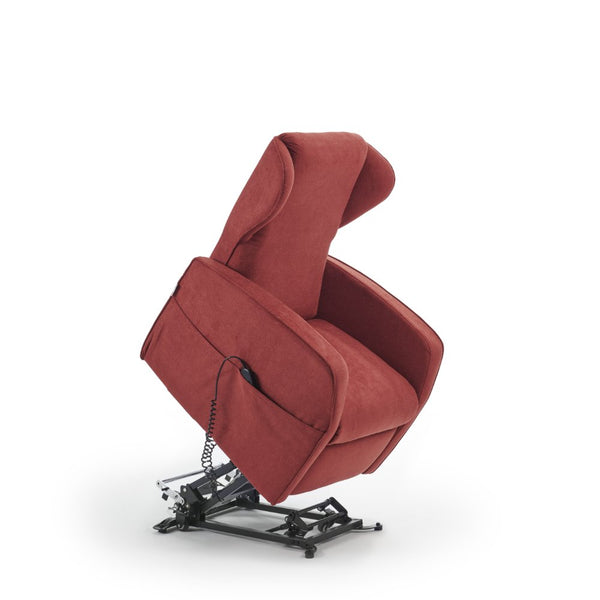 Poltrona Alzapersona Elettrica 2 Motori 73x101x86 cm Adele in Microfibra Dispositivo Medico 1 Bordeaux prezzo