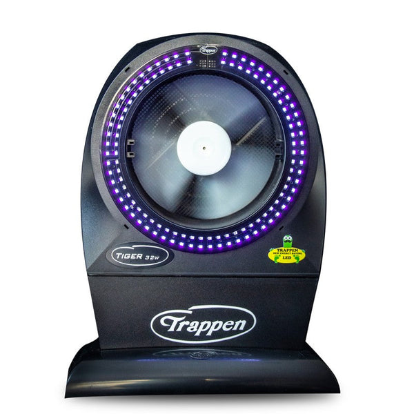 Zanzariera Elettrica ad Aspirazione 13W con Base Trappen Tiger LED Black online