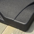 Base per Ombrellone da Giardino Ø41,5 cm 20 Kg in Plastica Nero